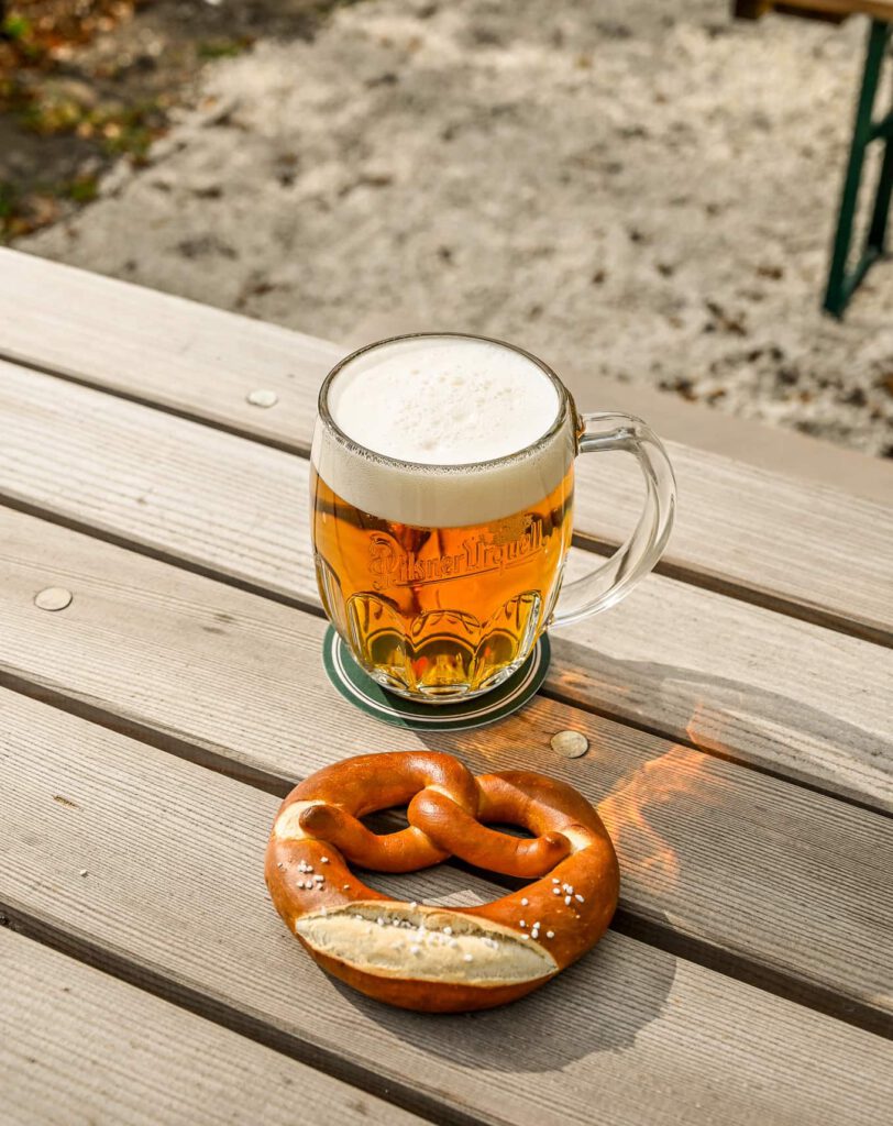 Brezen und Bier